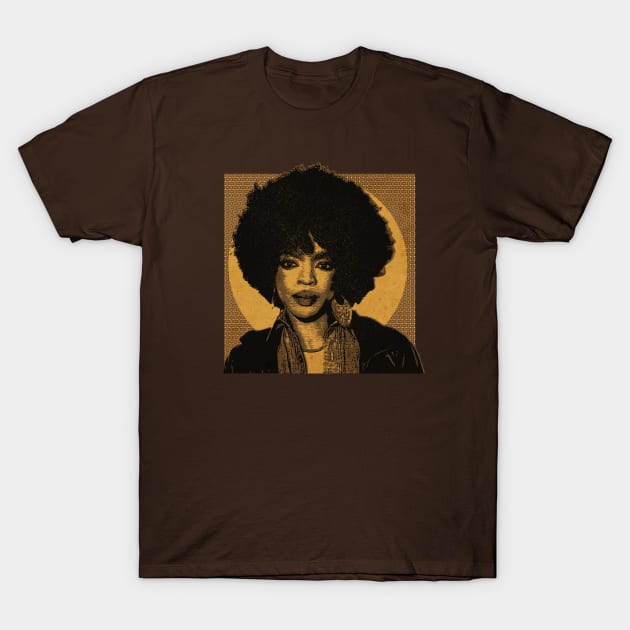 Miss Hill Vintage Afro T-Shirt by CTShirts